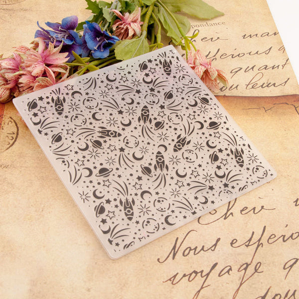 DIY embossing template