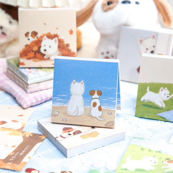 96PCS The Little Tail Diary Series note paper