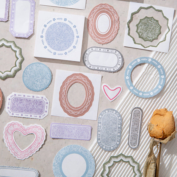 45PCS Mini Frame Series note paper