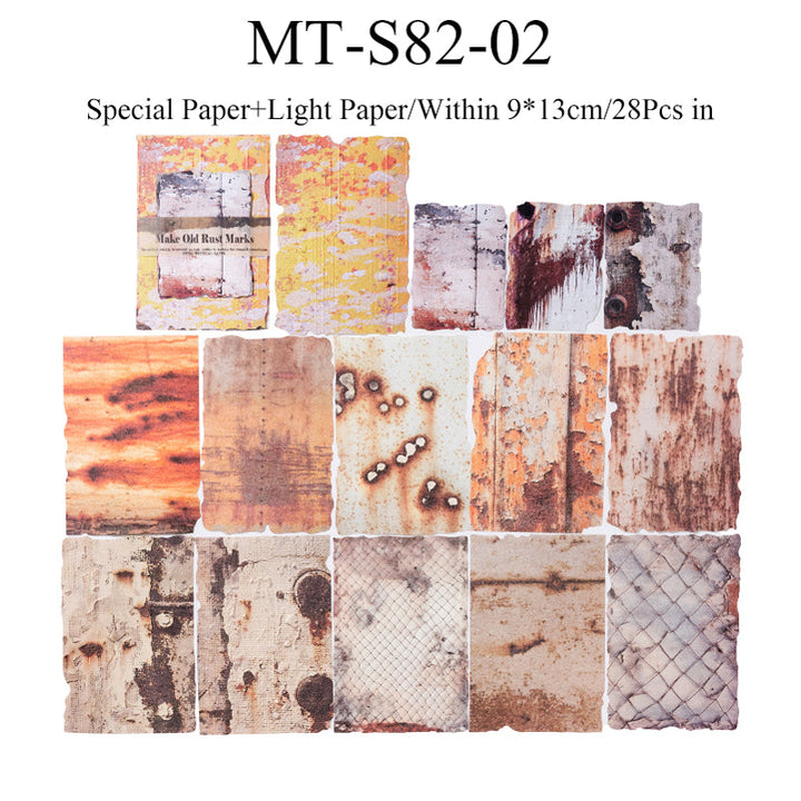 Paper Rust Series material paper – Journaldream
