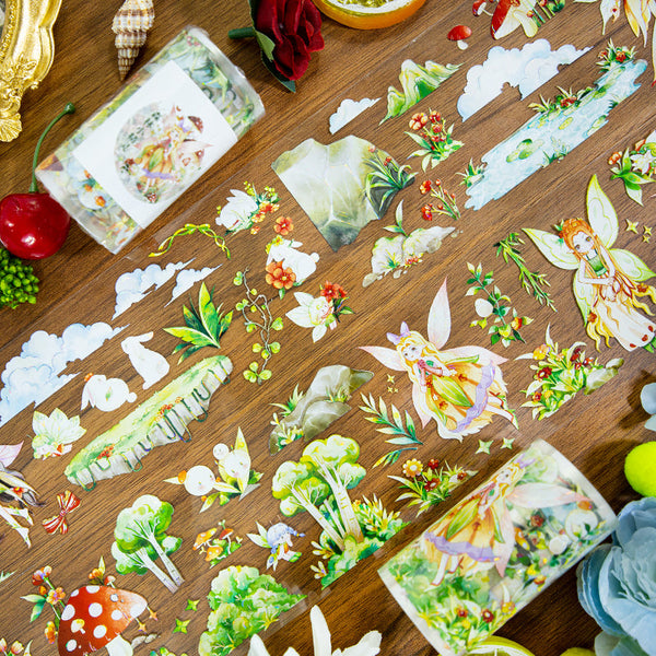 Forest Elf Shell Light PET Tape