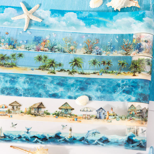Diary Around the Sea Series PET Tape