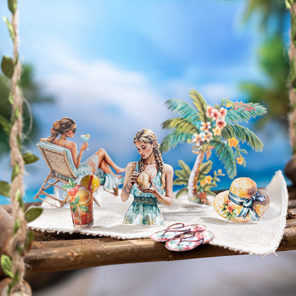 20PCS Summer travel Series sticker
