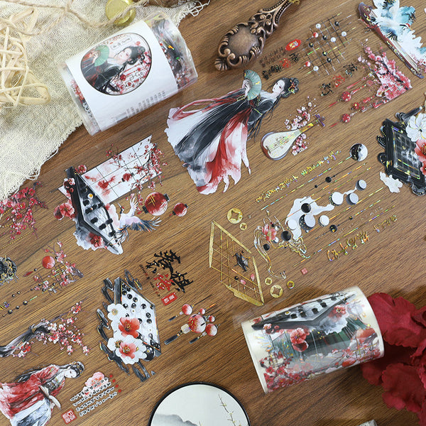 The Story of Ink Dyeing Shell Light Gold PET Tape