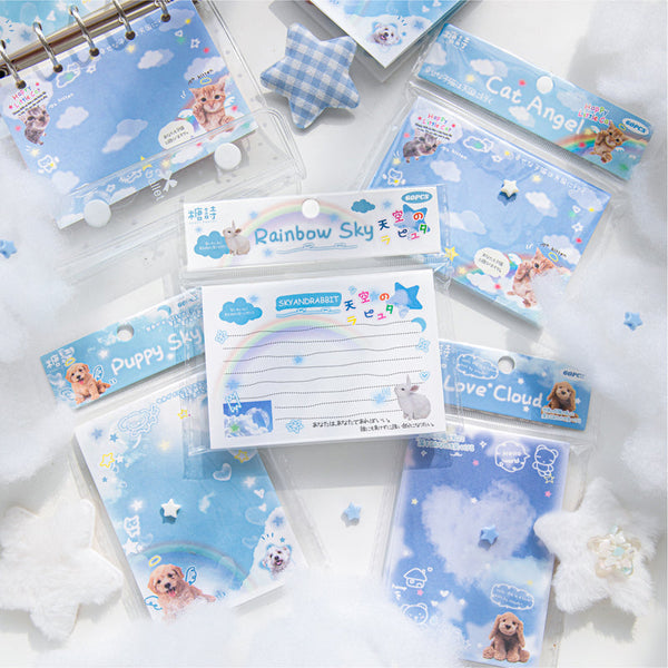60PCS Love Sky series note paper