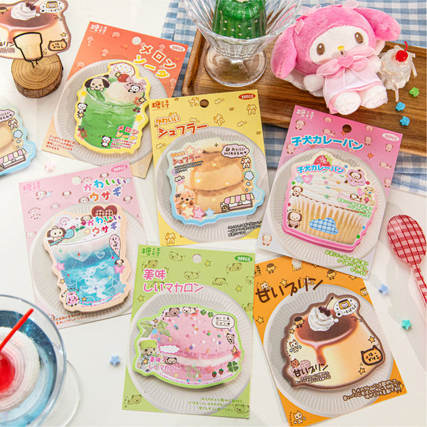 30PCS Ancient restaurant series note paper