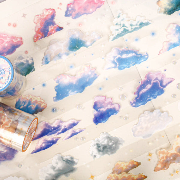 Cloud scene Series Die Cutting PET Tape
