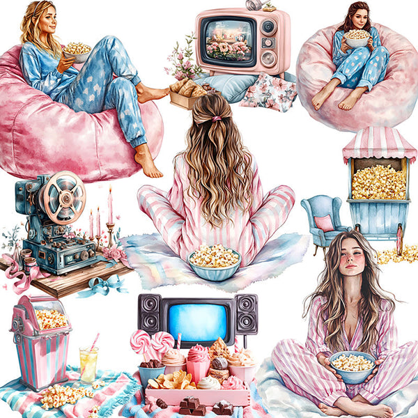 20PCS Home cinema sticker