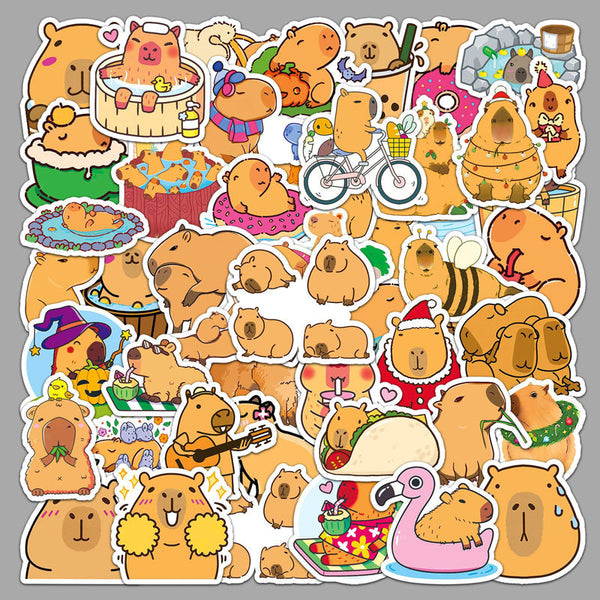 50PCS Capybara sticker