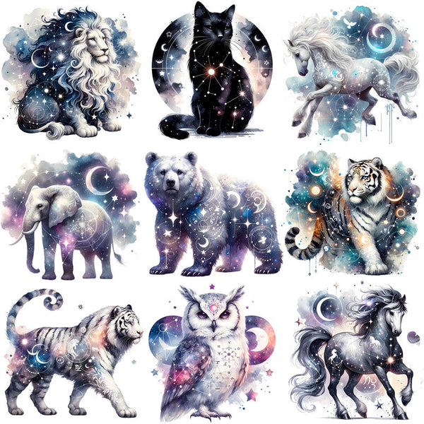 20PCS Galactic animal sticker