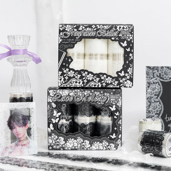 Dream flowers bloom Series Die Cutting PET Tape Set