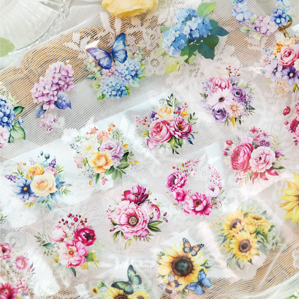 Blooming season series Die Cutting PET Tape