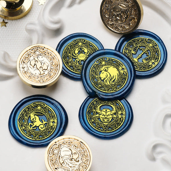 3cm Twelve signs series Wax Seal Stamp