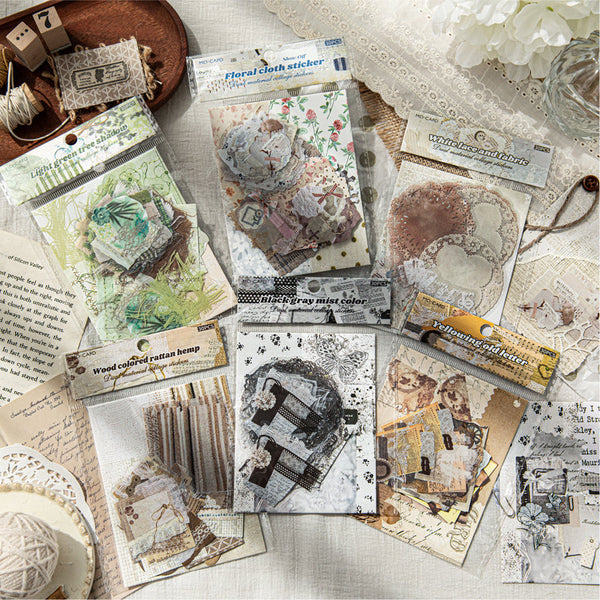 30PCS Collage Island series sticker
