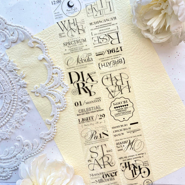 5cm*100cm Diary PET Tape