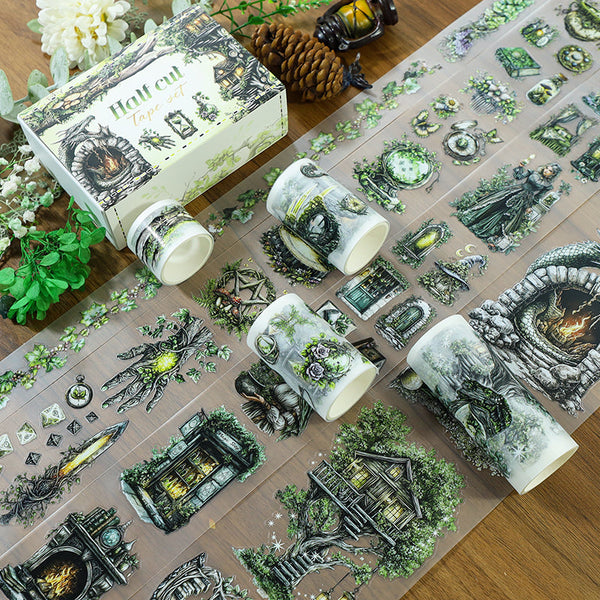 Forest Magic Die Cutting Fog PET Tape Set