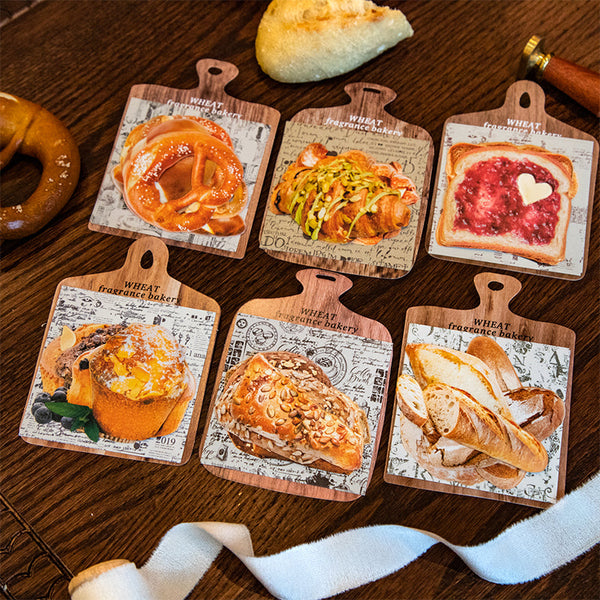 8PCS Wheat Fragrance Bakery Series sticker