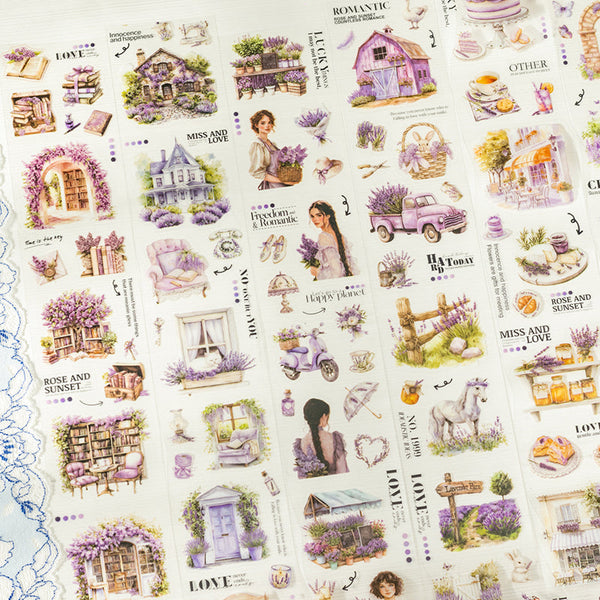 The color provence series Die Cutting PET Tape