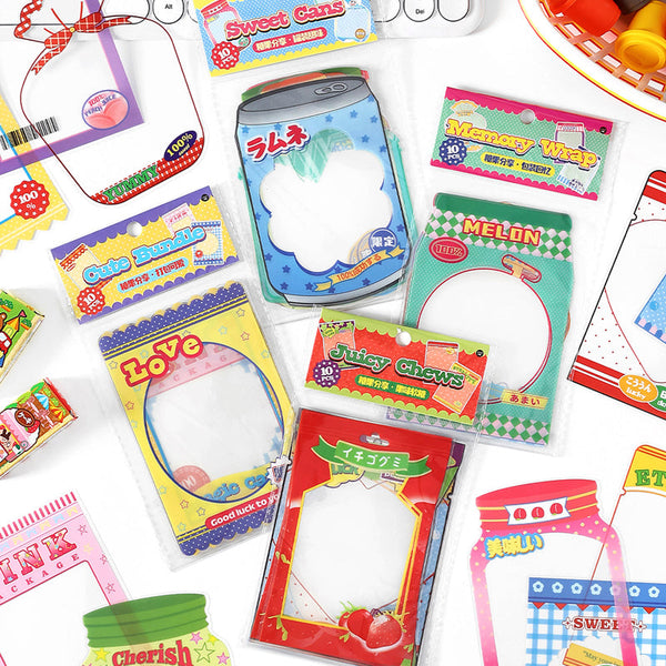 10PCS Candy Sharing Series sticker