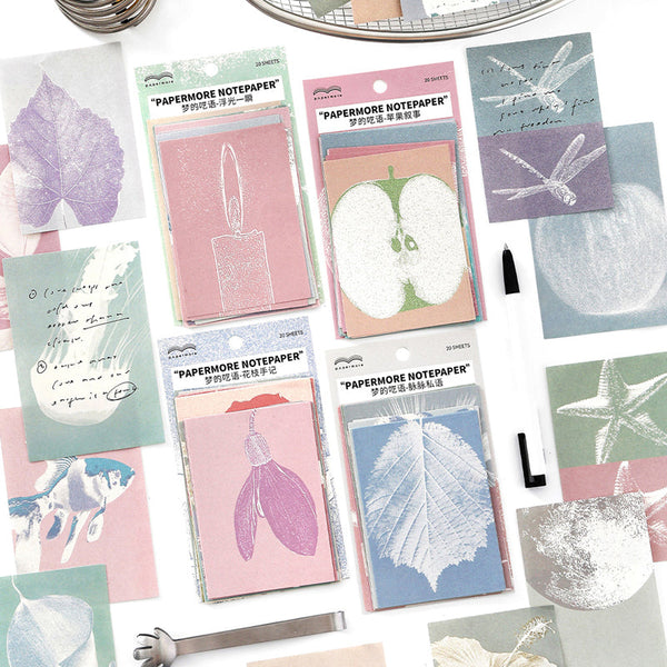20PCS Whispering of Dreams Series note paper