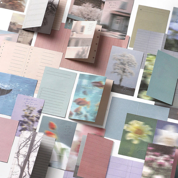 20PCS Life Traces Series note paper