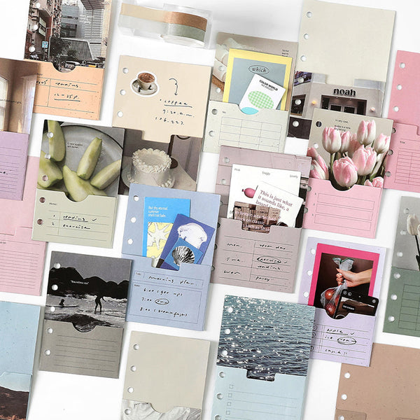 M5/A7 Fragment Collection Series Loose-leaf split pages
