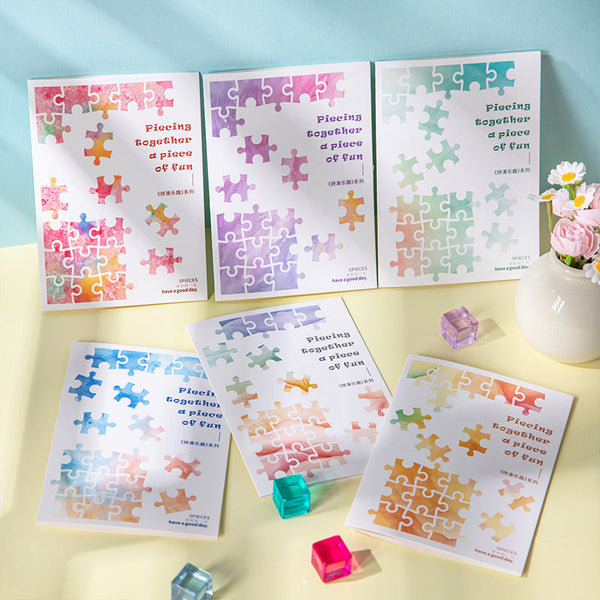 5PCS Patchwork Fun Series sticker