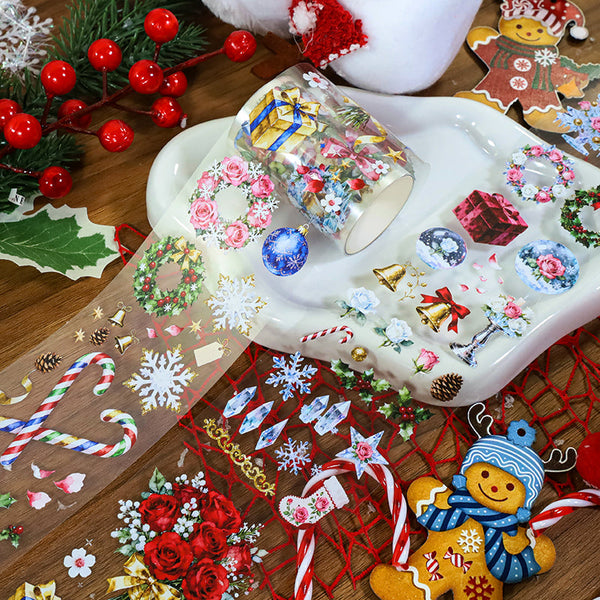 Winter floral PET Tape