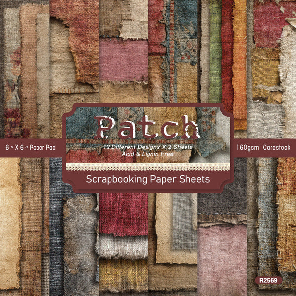 24PCS Patch material paper