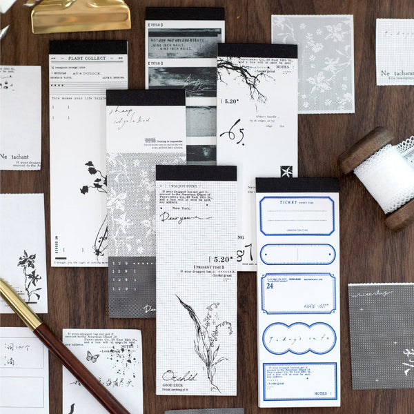 30PCS Wandering Essays Series note paper