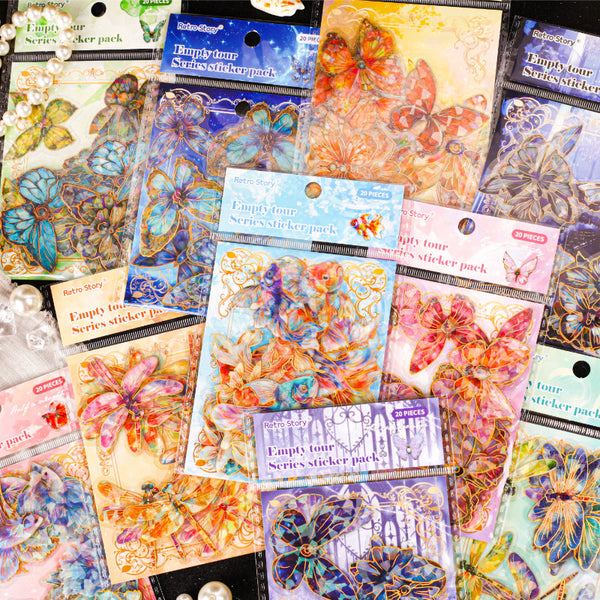 20PCS Colorful animals Series sticker