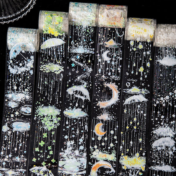 Rainy Season Hazy Series Shell Light PET Tape