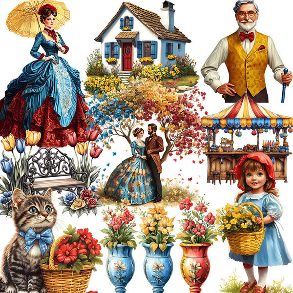 20PCS Victorian celebration sticker
