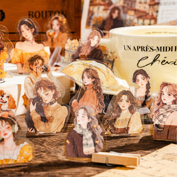 30PCS Times of Girls series sticker