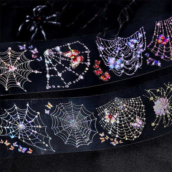 Fantastic spider web series Shell Light PET Tape