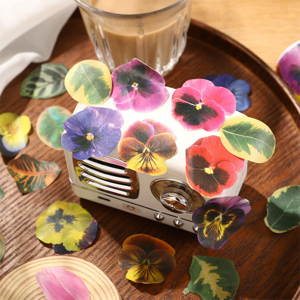 Washi Tape der Serie Love Wind Flowers und Leaves 