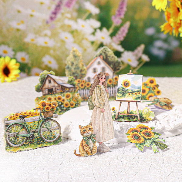 20PCS Garden Time Series sticker