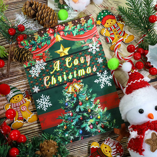 20PCS Cozy Christmas sticker book
