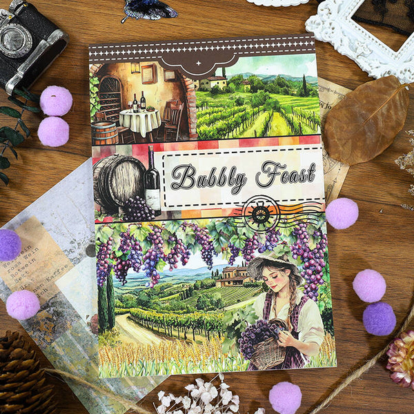 20PCS Bubble Feast sticker book