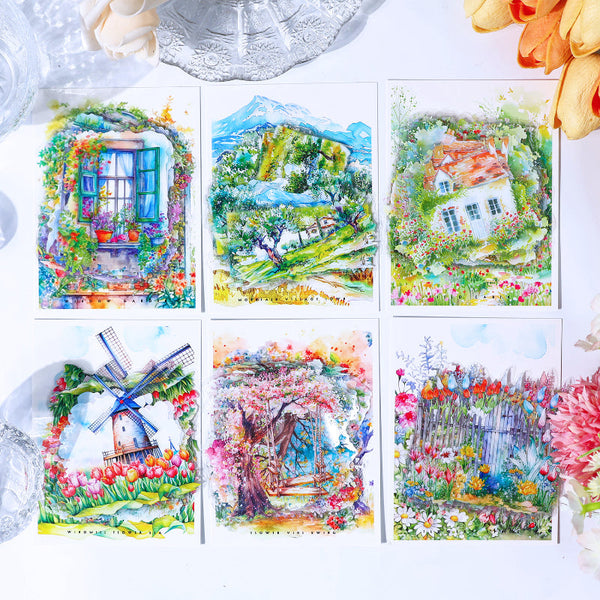 20PCS Flower Day Overture series sticker