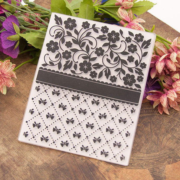 DIY embossing template