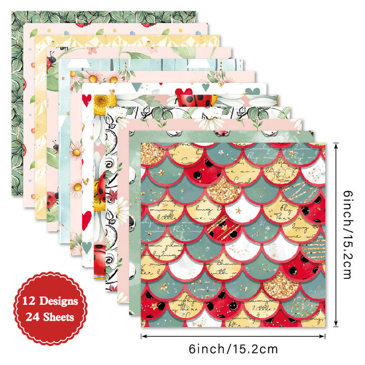 Ladybug Charm Material Paper – Journaldream