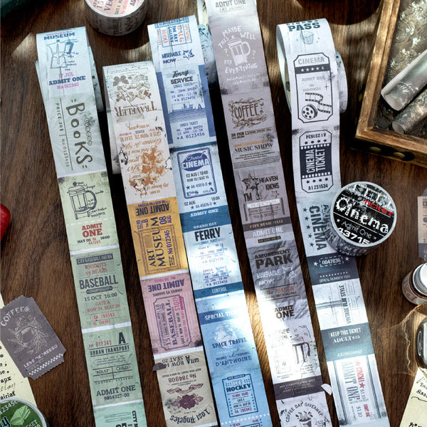 Circular bill series Writing Paper Tape