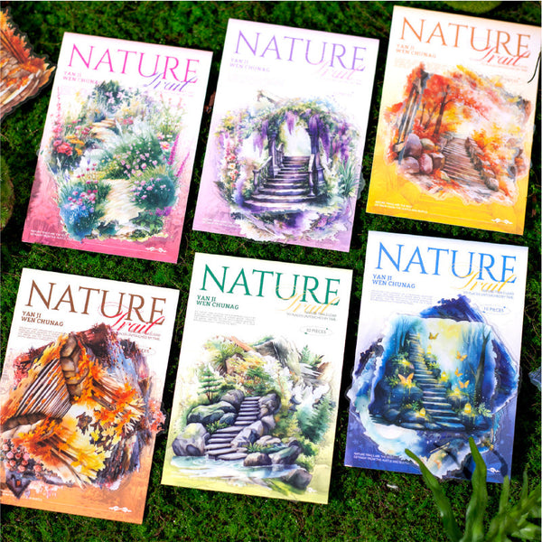 10PCS Nature Trail Series sticker