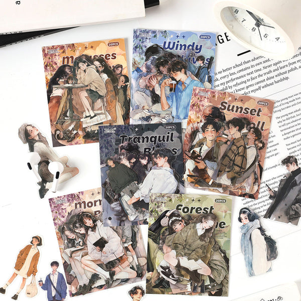 20PCS Fashion Fantasy Series sticker