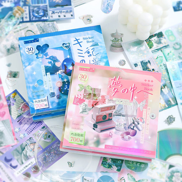 30PCS Dream core series sticker book