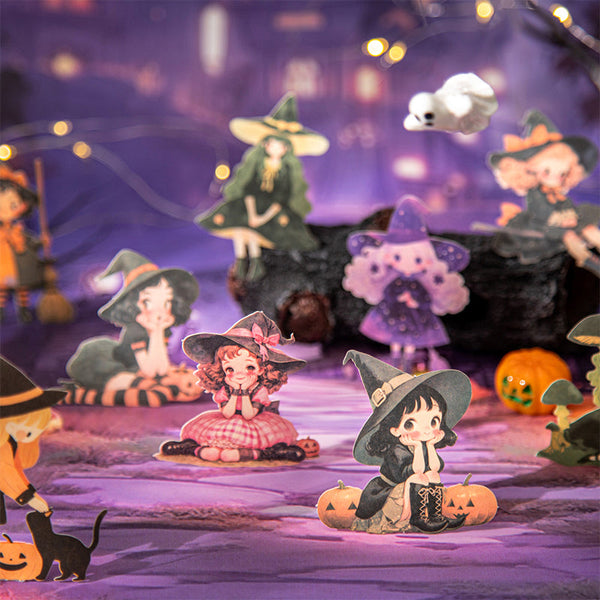 15PCS The Little Witch Lilith series sticker
