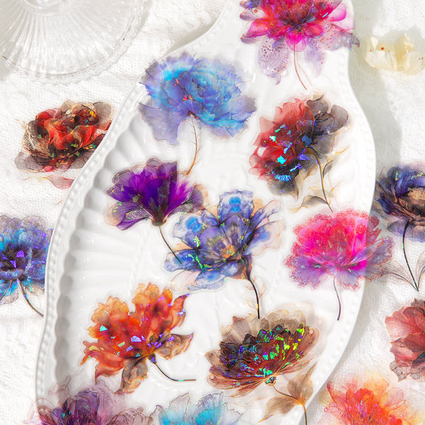 12PCS Flower Dream Series sticker