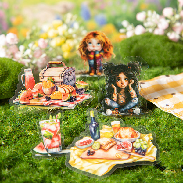 25PCS Colorful Summer Fruit Series sticker
