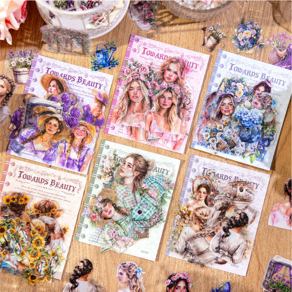 40PCS Born for beauty series sticker